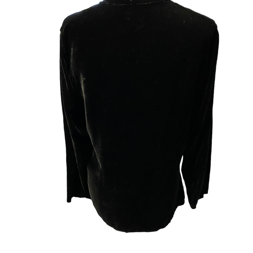 Carole Little silk and rayon jacket, size medium. Beaded. Elegant. Worn once - Picture 2 of 16